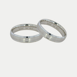 Par de Argollas Oro 14K Confort Hueco CF065B-44