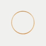 Par de Argollas Oro 10K Cóncavo 111-L