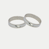 Par de Argollas Oro 10K Cóncavo 125-B