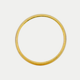 Par de Argollas Oro 14K Cóncavo 161-A