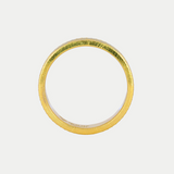 Argolla Oro 14K Recta Hueca 16686