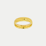 Par de Argollas Oro 14K Confort Hueco 18455M