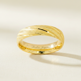 Argolla Oro 14K Confort Hueco 18455M