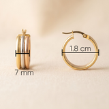 Arracadas Talulla Oro 10K