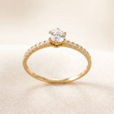 Anillo Dayana Oro 10K
