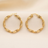Arracadas Lorelei Oro 10K