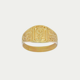 Anillo Graduación Kínder Troquel Oro 10K