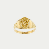 Anillo Graduación Kínder Inicial Oro 10K