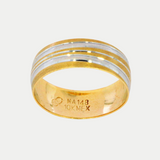 Par de Argollas Oro 10K Cóncavo 2006