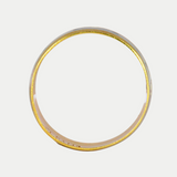 Par de Argollas Oro 10K Cóncavo 2006