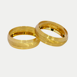 Par de Argollas Oro 10K Cóncavo 2009
