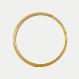 Par de Argollas Oro 10K Cóncavo 2009