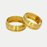 Par de Argollas Oro 10K Cóncavo 2011