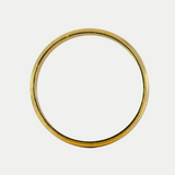 Par de Argollas Oro 10K Cóncavo 2020