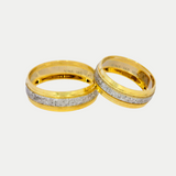 Par de Argollas Oro 10K Cóncavo 2021