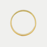 Par de Argollas Oro 10K Cóncavo 2022