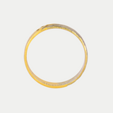 Par de Argollas Oro 10K Cóncavo 2036