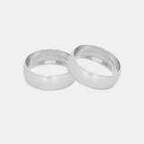 Par de Argollas Oro 10K Cóncavo 222B