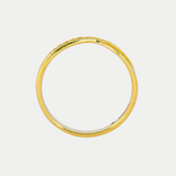 Par de Argollas Oro 14K Maciza 25984