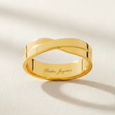 Argolla Oro 14K Maciza 25986