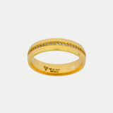 Par de Argollas Oro 14K Confort Sólido 26325