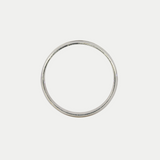 Par de Argollas Oro 14K Cóncavo 294-6B