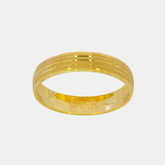 Par de Argollas Oro 10K Cóncavo 3484H