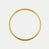 Par de Argollas Oro 10K Cóncavo 3484H