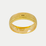 Par de Argollas Oro 10K Cóncavo 3486H