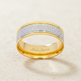 Argolla Oro 14K Confort Hueca 50806