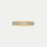 Argolla Oro 14K Cóncavo A525-4