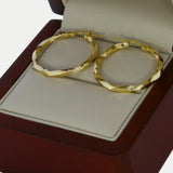 Arracadas Cataleya Oro 10K