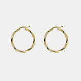 Arracadas Cataleya Oro 10K