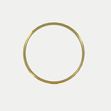 Par de Argollas Oro 10K Cóncavo CL128