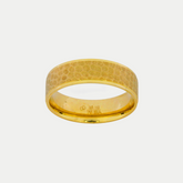 Par de Argollas Oro 14K Confort Sólido 771-6A