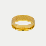 Par de Argollas Oro 14K Confort Sólido 771-6A