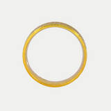 Par de Argollas Oro 14K Confort Sólido 771-6A