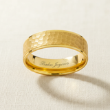 Argolla Oro 14K Confort Sólido 771-6A