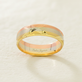 Argolla Oro 10K Cóncavo 800126