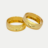 Par de Argollas Oro 10K Cóncavo A-150