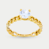 Anillo Valentina Oro 14K
