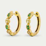 Arracada Dolores Oro 10K