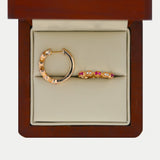 Arracadas Chesna Oro 14K