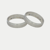 Par de Argollas Oro 10K Cóncavo B03734