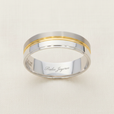 Argolla Oro 14K Recta Sólida B120976