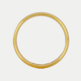 Par de Argollas Oro 10K Confort Hueco CF002-41