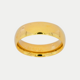 Par de Argollas Oro 10K Confort Hueco CF002-61