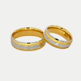 Par de Argollas Oro 14K Confort Hueco CF009-R