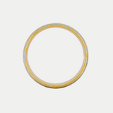 Par de Argollas Oro 14K Confort Hueco CF009-R