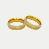 Par de Argollas Oro 14K Confort Hueco CF011